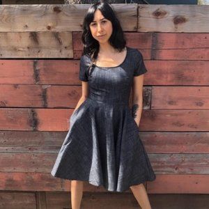 Nooworks Loretta denim dress NWOT